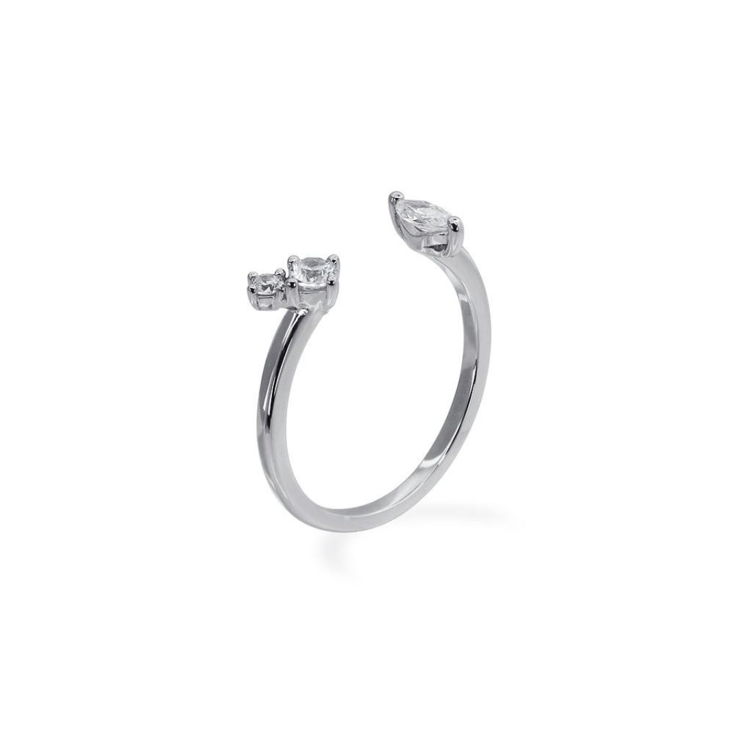 Silver Carat London Baby Eva Ring 23987