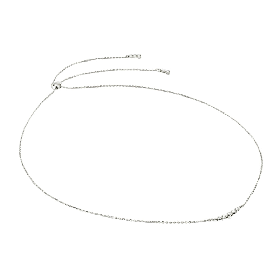 Silver Carat London Carissa Neckletb CN925W-CARI