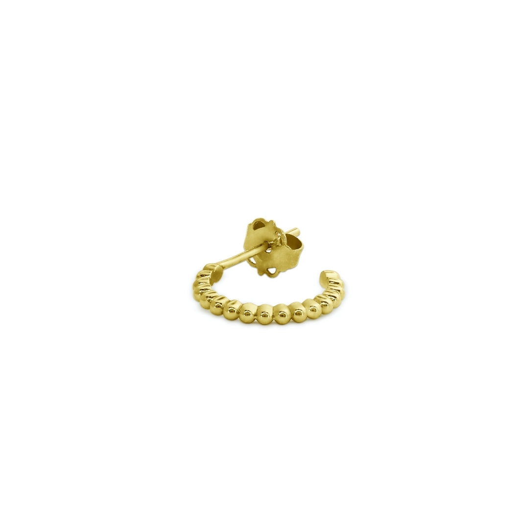 9ct Yellow Gold Erin Chelsea Hoop Earrings 24140-1