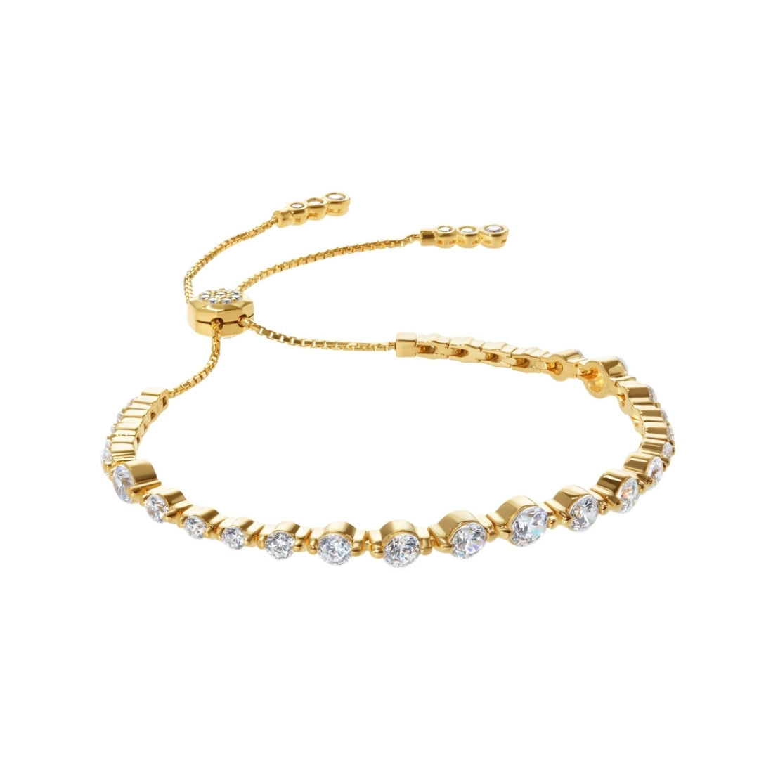 Gold Vermeil Carat London Grace Bracelet CB925Y-GRAC