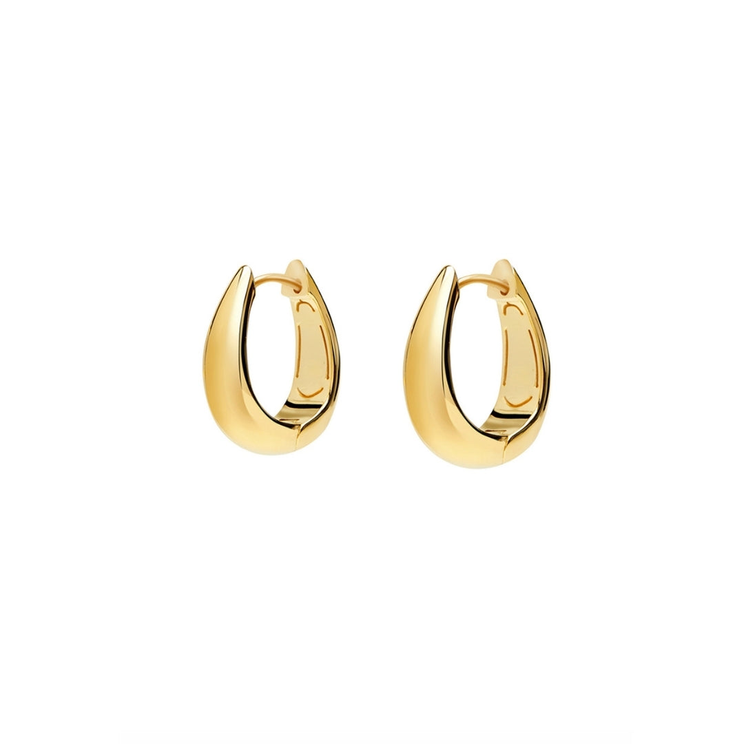 Herna Hoops Gold Vermeil CE925Y-HERA-NU