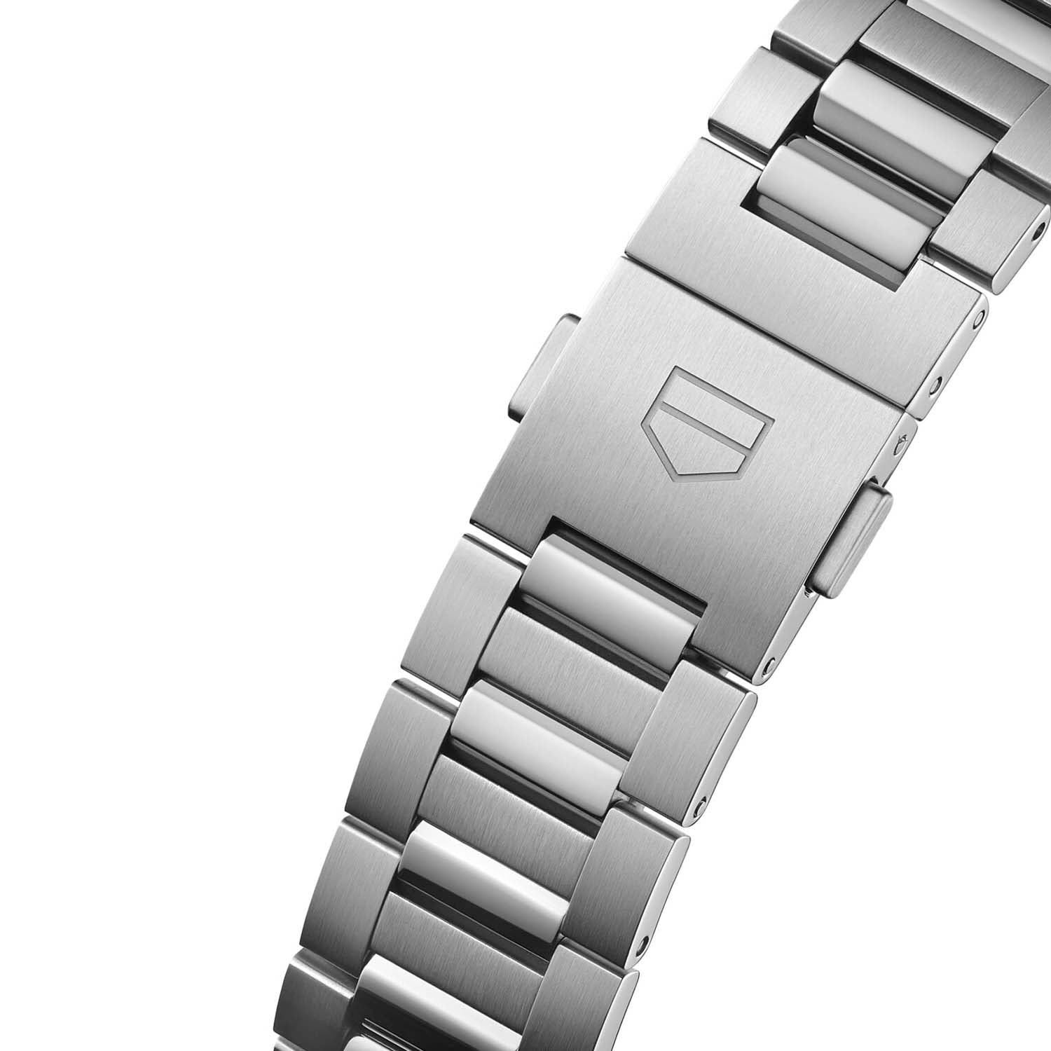 Gents Tag Heuer Carrera Automatic Calibre 5 Steel Braceelt Black Baton Dial Date 39mm