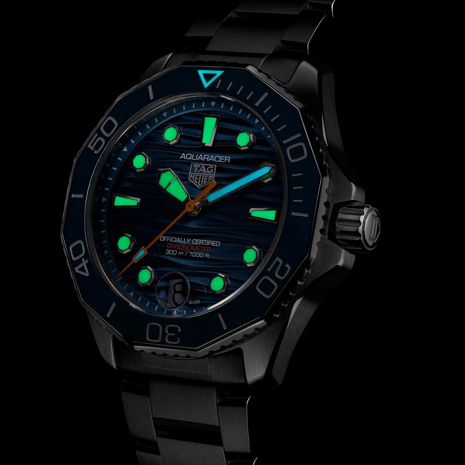 Men's 42mm TAG Heuer Aquaracer Professional 300 Date