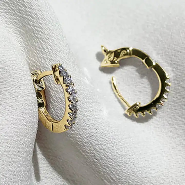 Carat London Baby Hoops 18K Gold Vermeil CE925Y-BABY