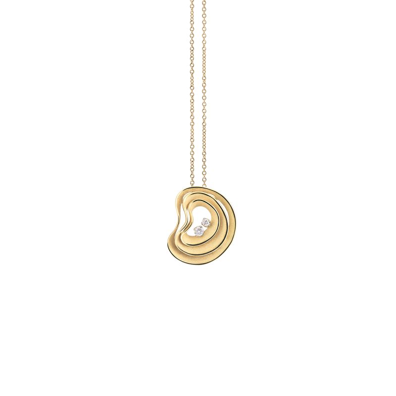 Pendant DUNE ATOLLI Yellow Sunrise Gold