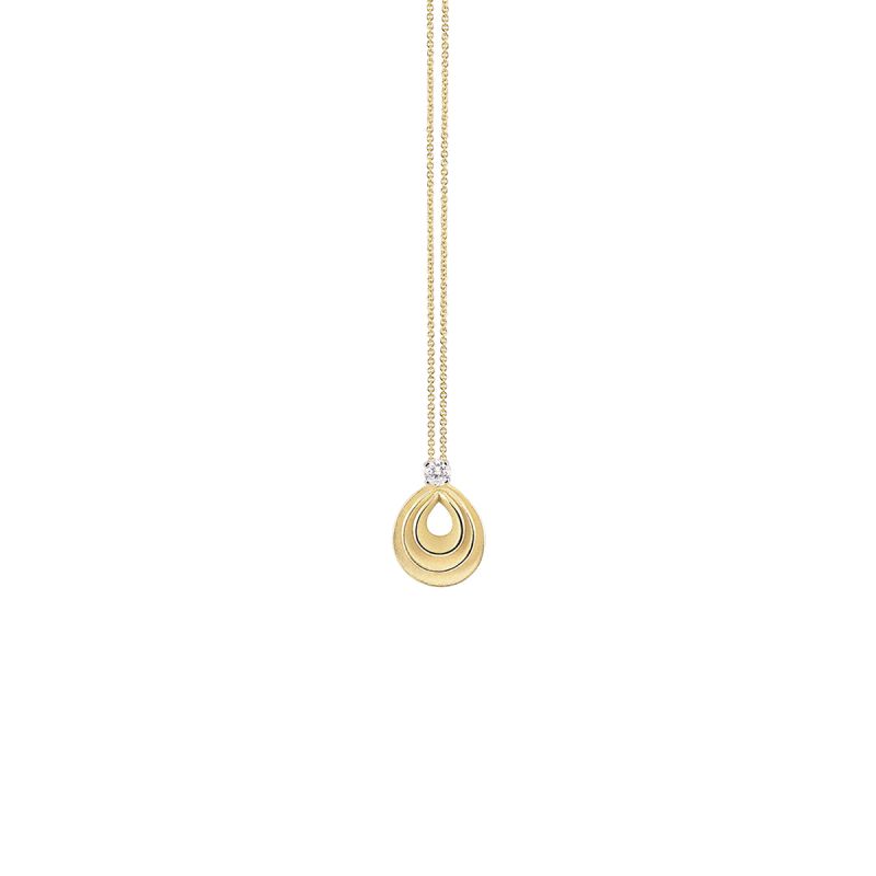 Pendant VELAA STAR Yellow Sunrise Gold