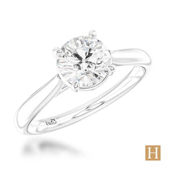 Platinum LG Classic Engagement Ring
