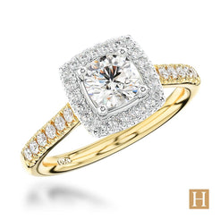 Yellow Gold Inisheer Brava Engagement Ring