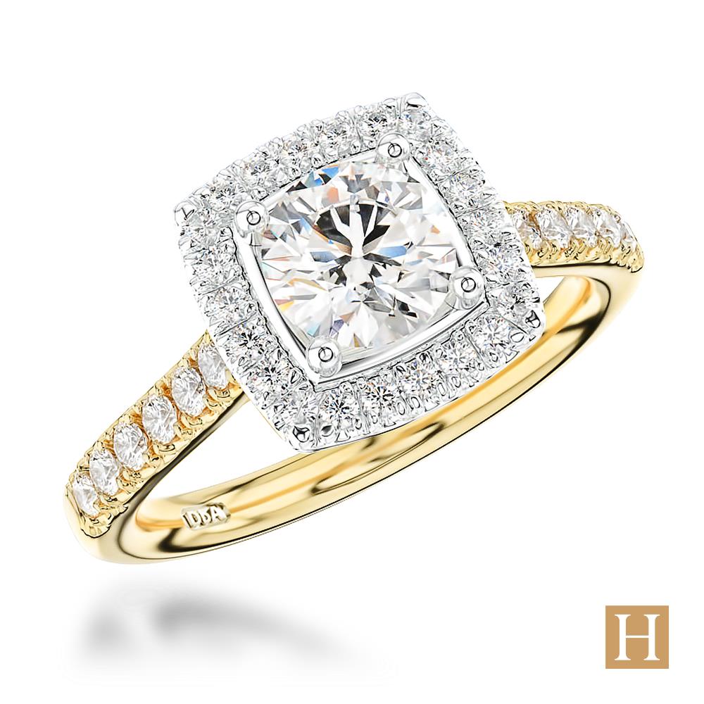 Yellow Gold Inisheer Brava Engagement Ring