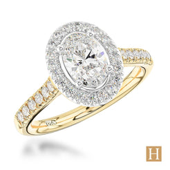 Yellow Gold Inisheer Oval Engagement Ring