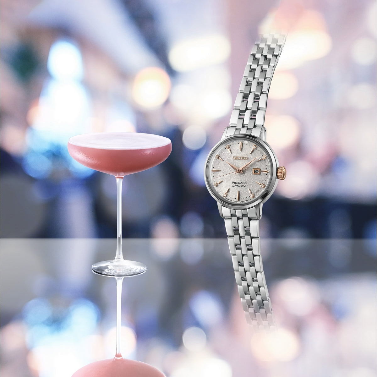Seiko Presage Cocktail Time Clover Club Diamond Twist