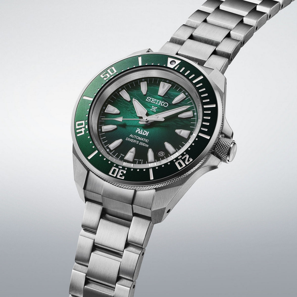 Gents Seiko Green Samurai 60th Anniversary Padi Special Edition - SRPL53K1