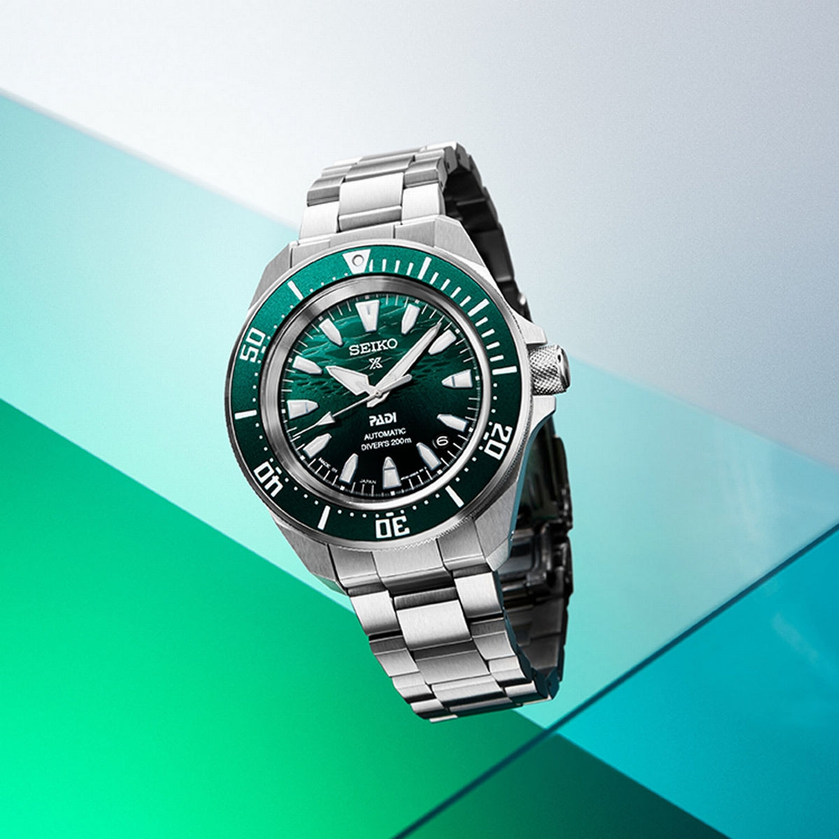 Gents Seiko Green Samurai 60th Anniversary Padi Special Edition - SRPL53K1