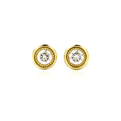 18ct Yellow Gold Sara 30 Earrings