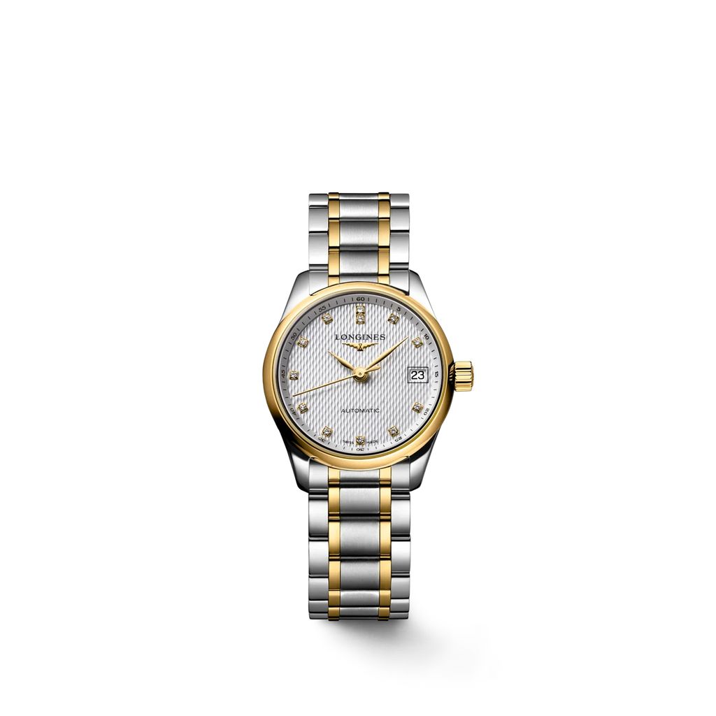 Ladies Longines Stainless Steel and 18 karat Yellow Gold The