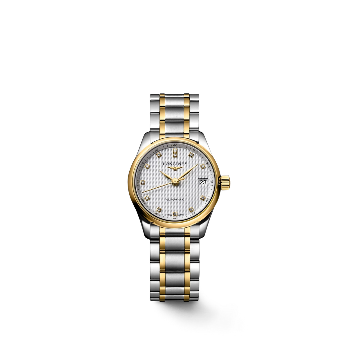 Ladies Longines Stainless Steel and 18 karat Yellow Gold The Longines Master Collection - L2.128.5.77.7