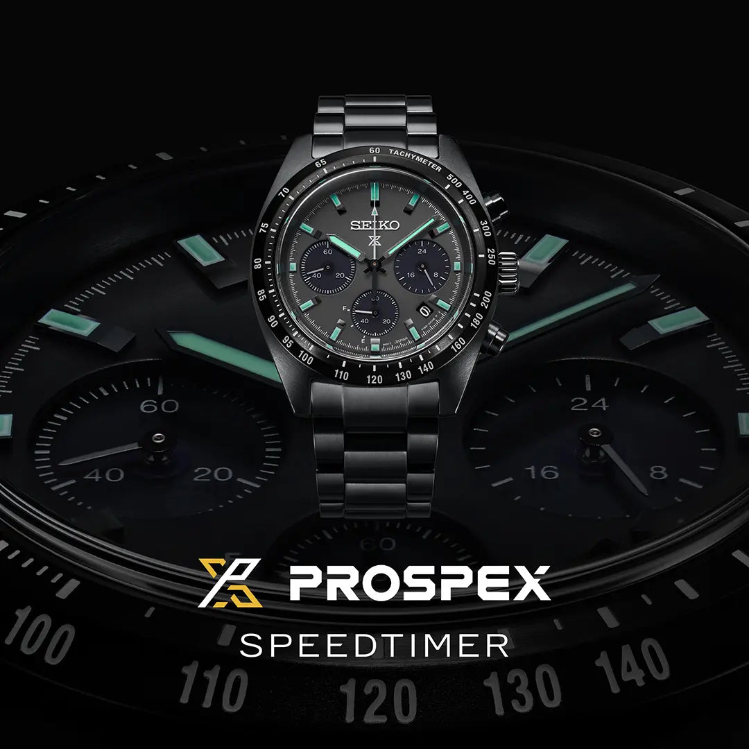 Prospex Black Series Night Speedtimer Solar Chronograph