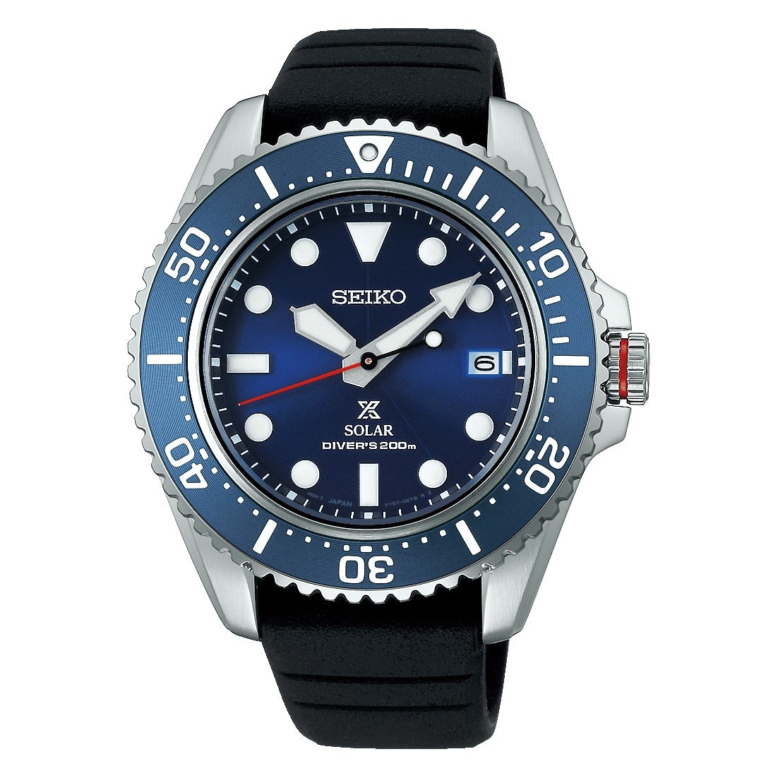 Seiko Men&#39;s  Prospex Solar Diver Watch - SNE593P1